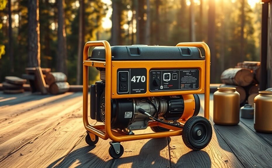 tri fuel portable generator