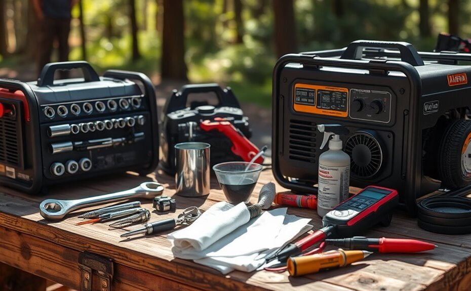 generator maintenance essential tools