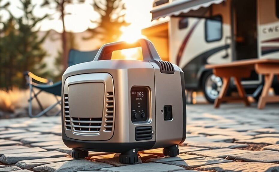 compact generator efficient rv power