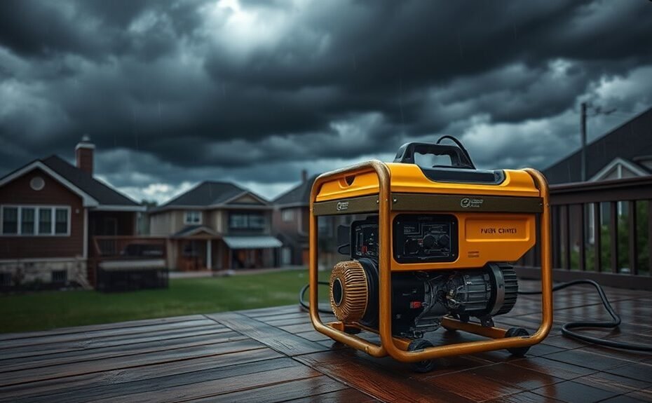 generator warranties storm outage protection
