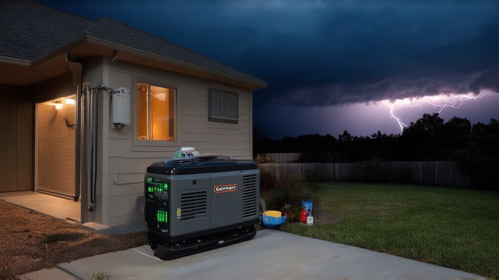 generac generator fuel runtime capabilities