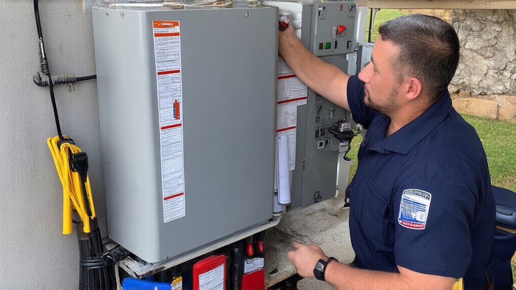 generator installation permits required