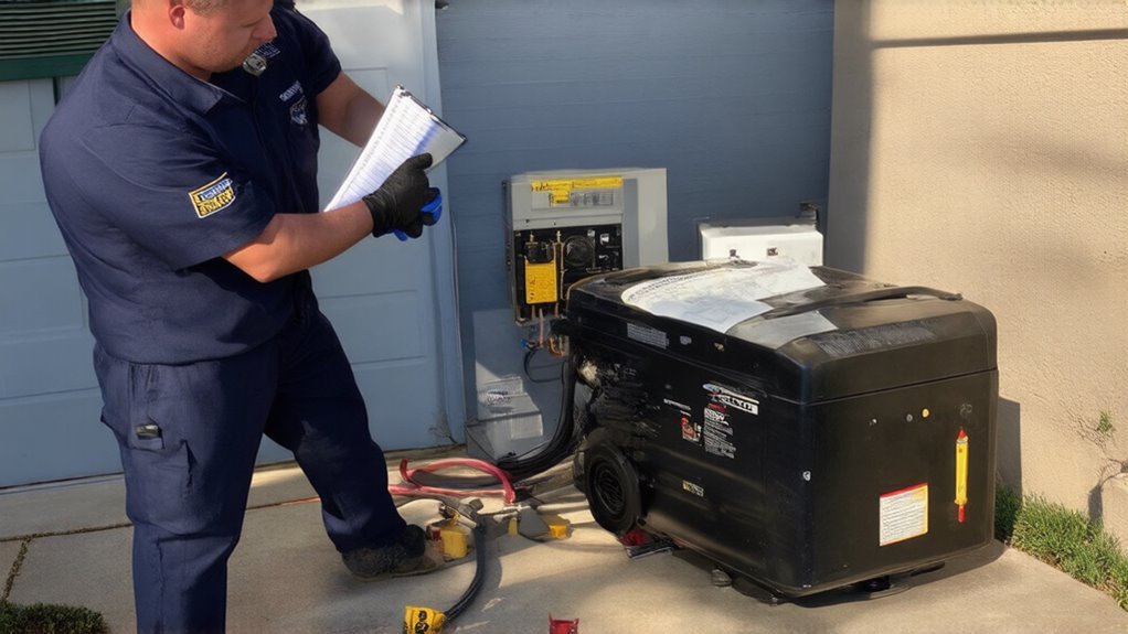generator maintenance before hurricanes