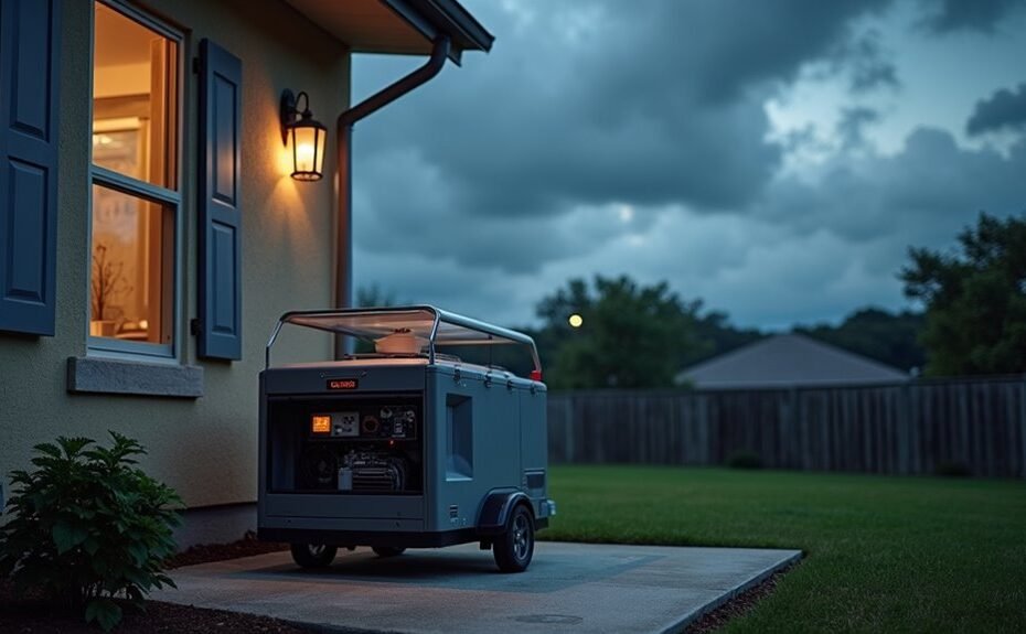 generator preparation for storms