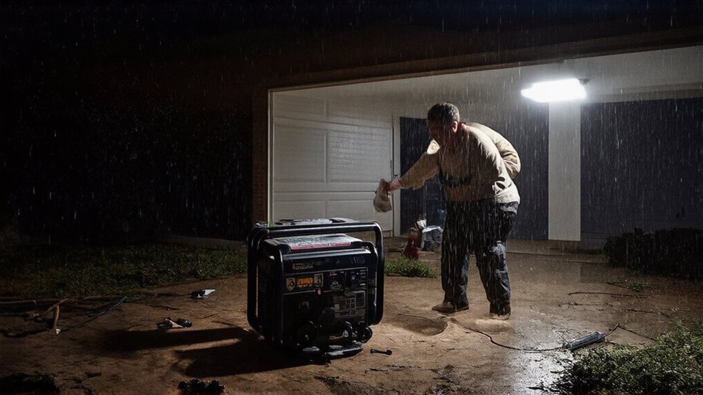 generator troubleshooting during storms