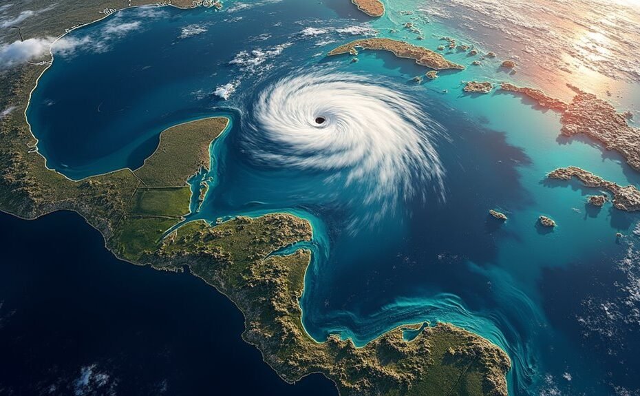 hurricane influence of currents