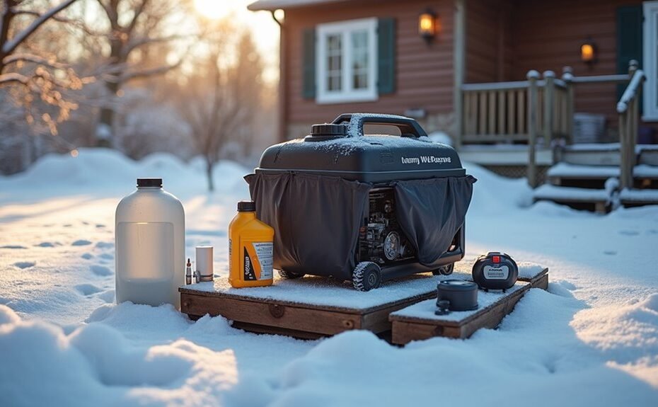 prepare generators for winter