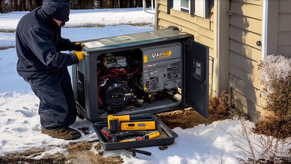 winter generator maintenance checklist