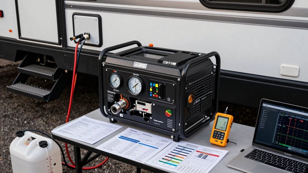 fuel efficient rv generator considerations
