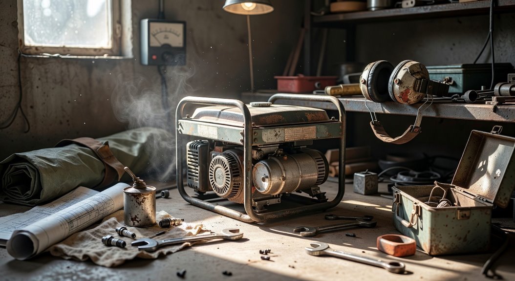 generator noise troubleshooting questions