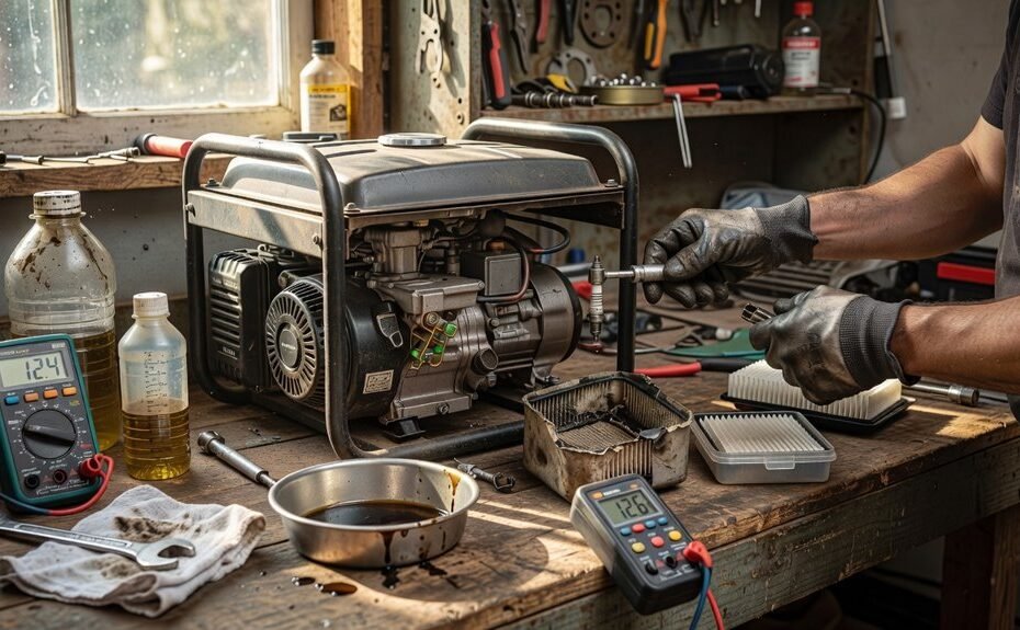 generator troubleshooting and fixes