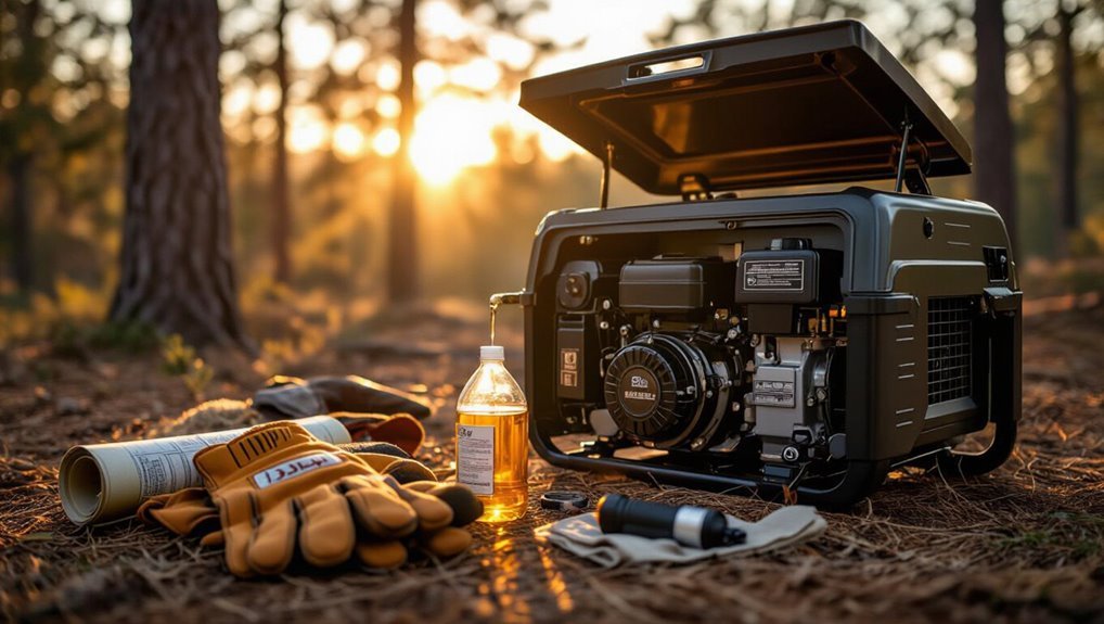 monitor oil levels weekly