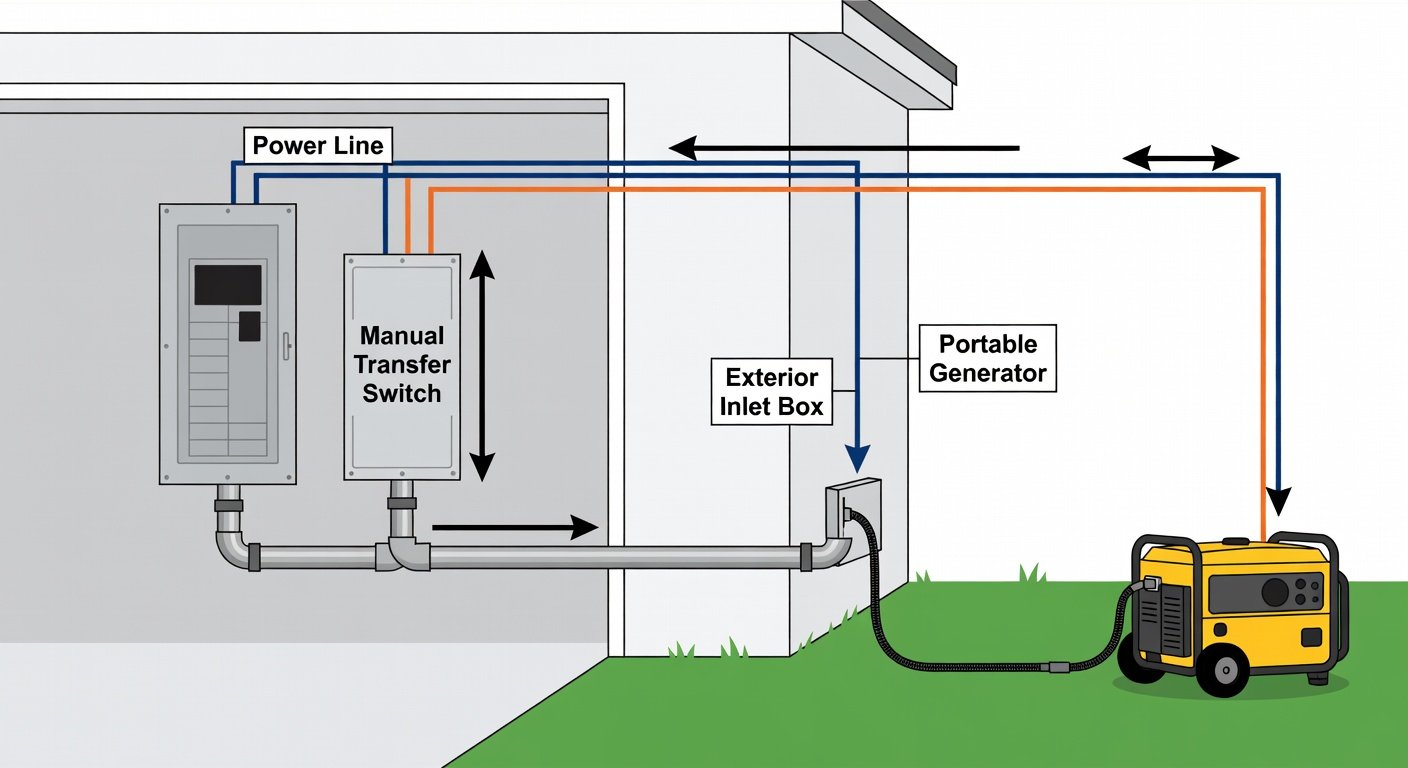 How to Connect a Generator to Your House – The Complete Safe-Wiring Guide
